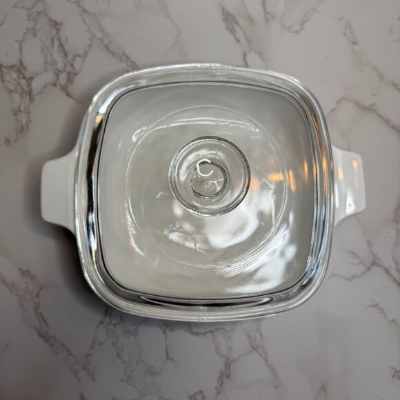 Vintage Corning Ware P-1-B Blue Cornflower – 1 Qt Casserole w/ Lid Mid-Mod 60s - Picture 3 of 7